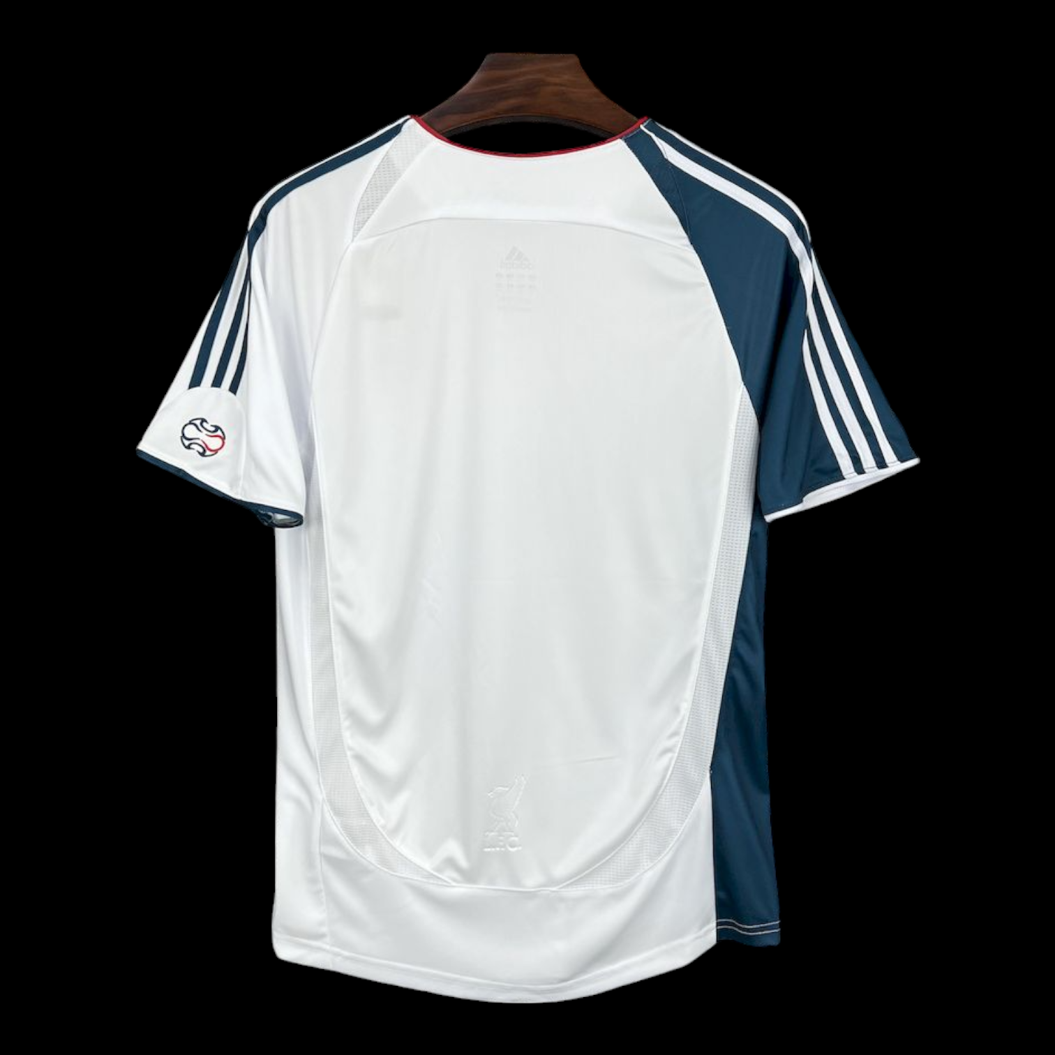 Vue arrière Liverpool Maillot Extérieur Rétro 20062007